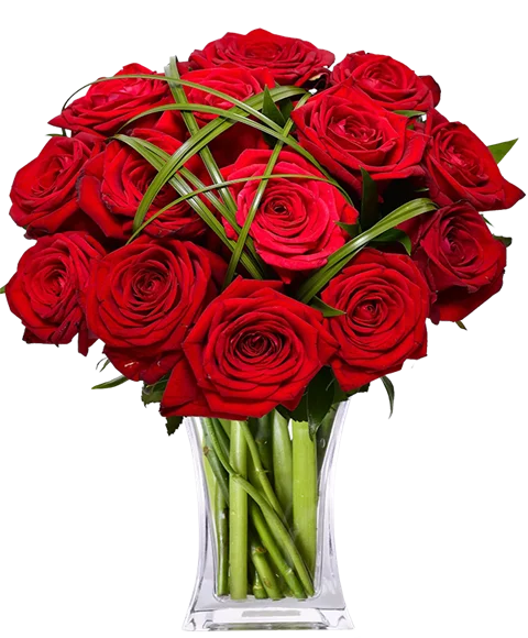 Mazzo di rose rosse