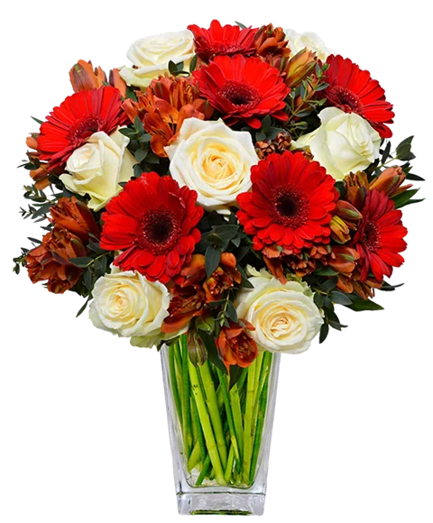 Bouquet toni caldi